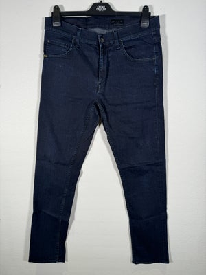Jeans, Tiger of sweden, str. 34, mørkeblå , bomuld & elastan , Næsten som ny, Lækre jeans fra Tiger 