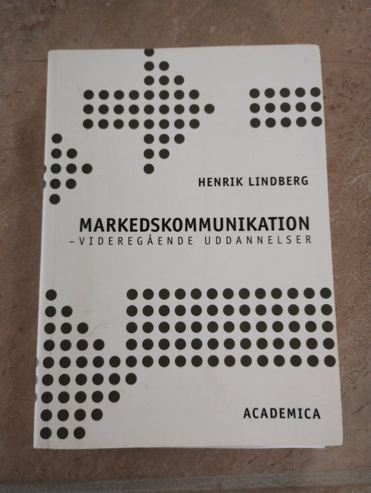 Markedskommunikation, Henrik Lindberg, emne: