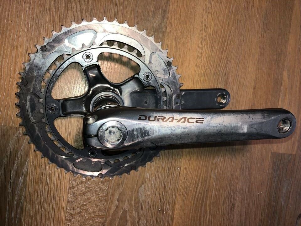 Kranksæt, shimano dura ace 7800 kranksæt med bsa dura ace bo