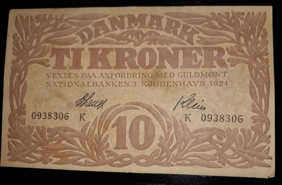 Danmark, sedler, 10. kr