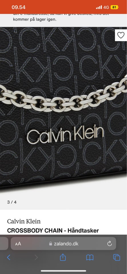 Crossbody, Calvin Klein, andet materiale