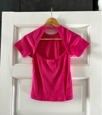 T-shirt, Samsøe Samsøe, str. 36, Pink, Bomuld, viscose, elastan, Ubrugt, Helt ny “Helene” t-shirt i 