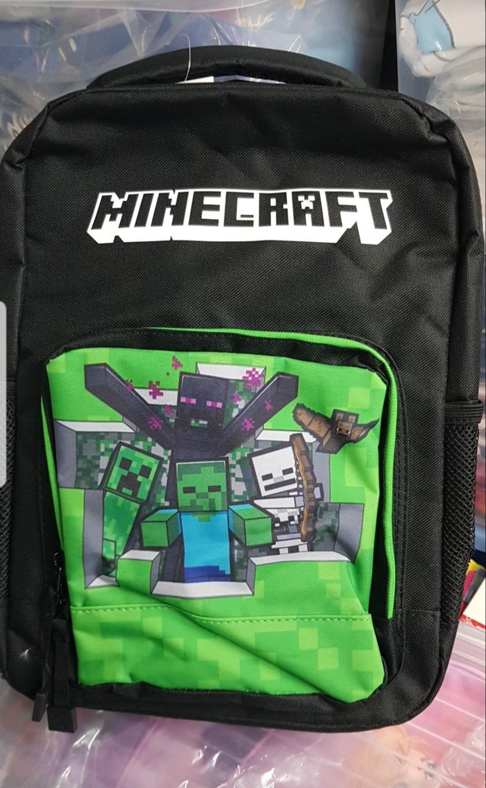 Skoletaske, Minecraft