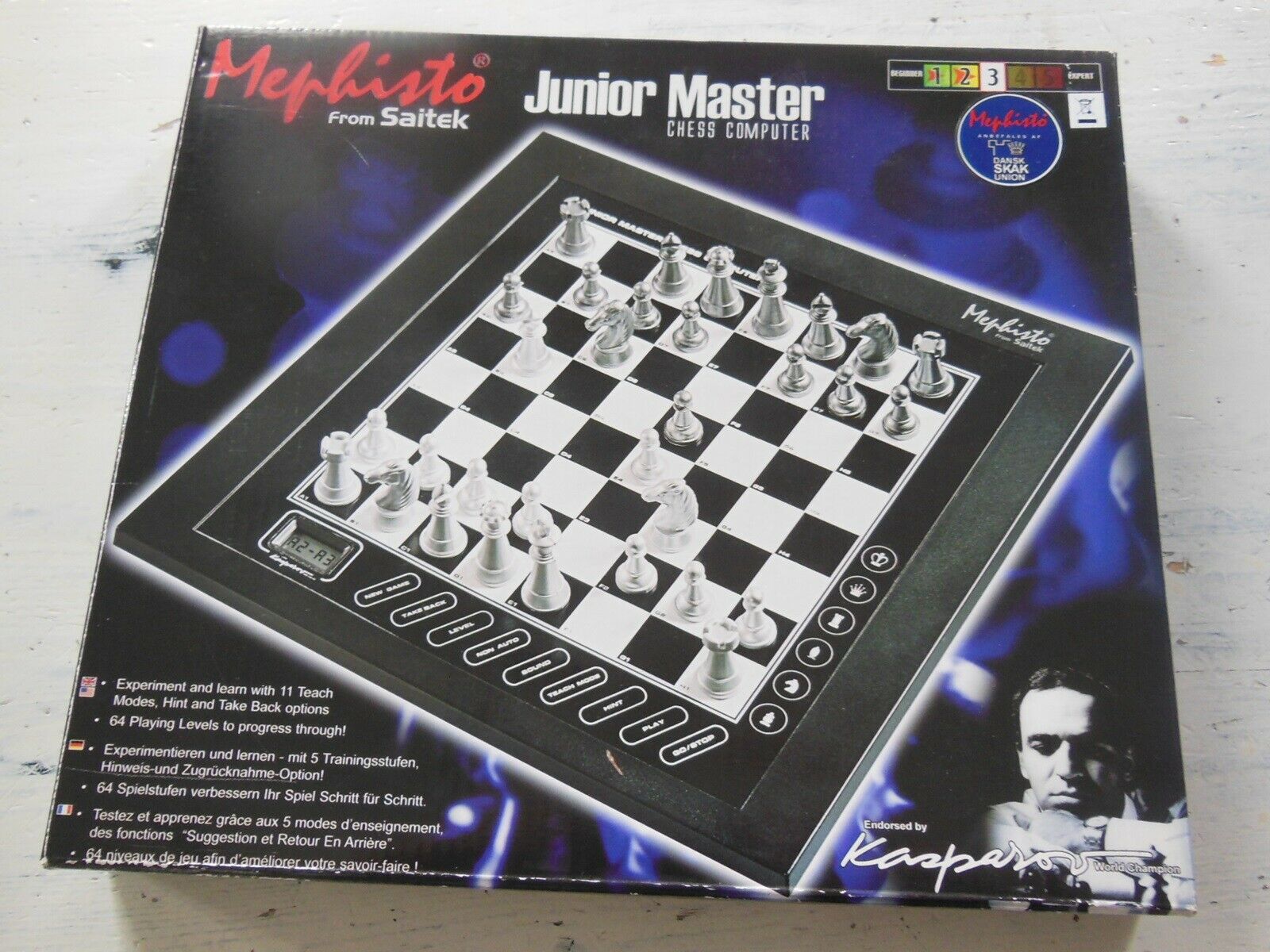 Kasparov Chess Chess Saitek Mephisto Junior master