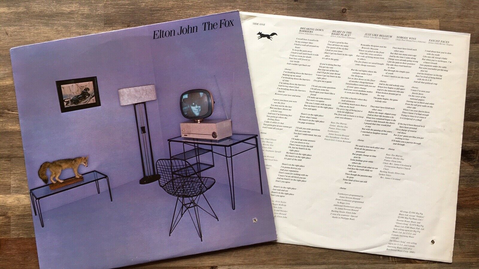 LP, Elton John, The Fox – dba.dk – Køb Salg af Nyt og Brugt