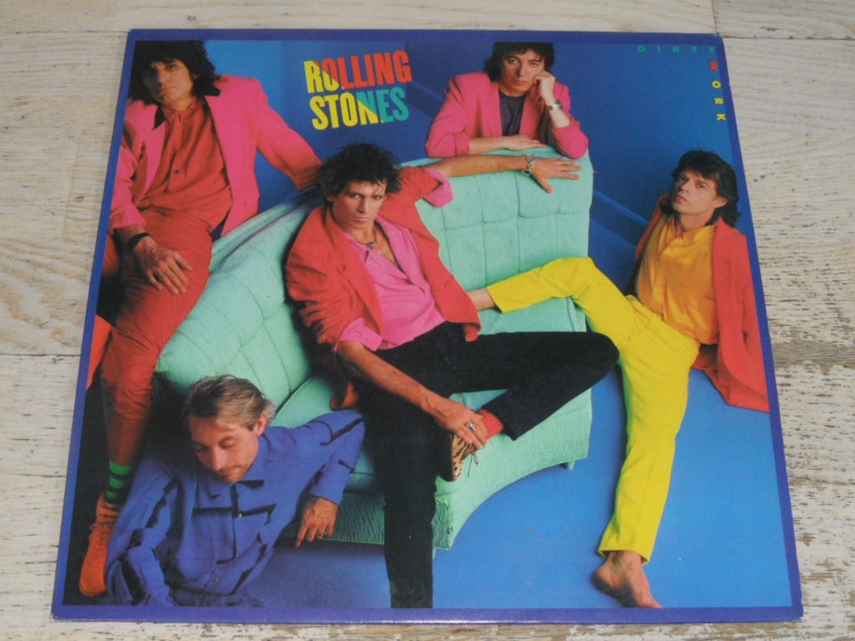 LP, THE ROLLING STONES, DIRTY WORK