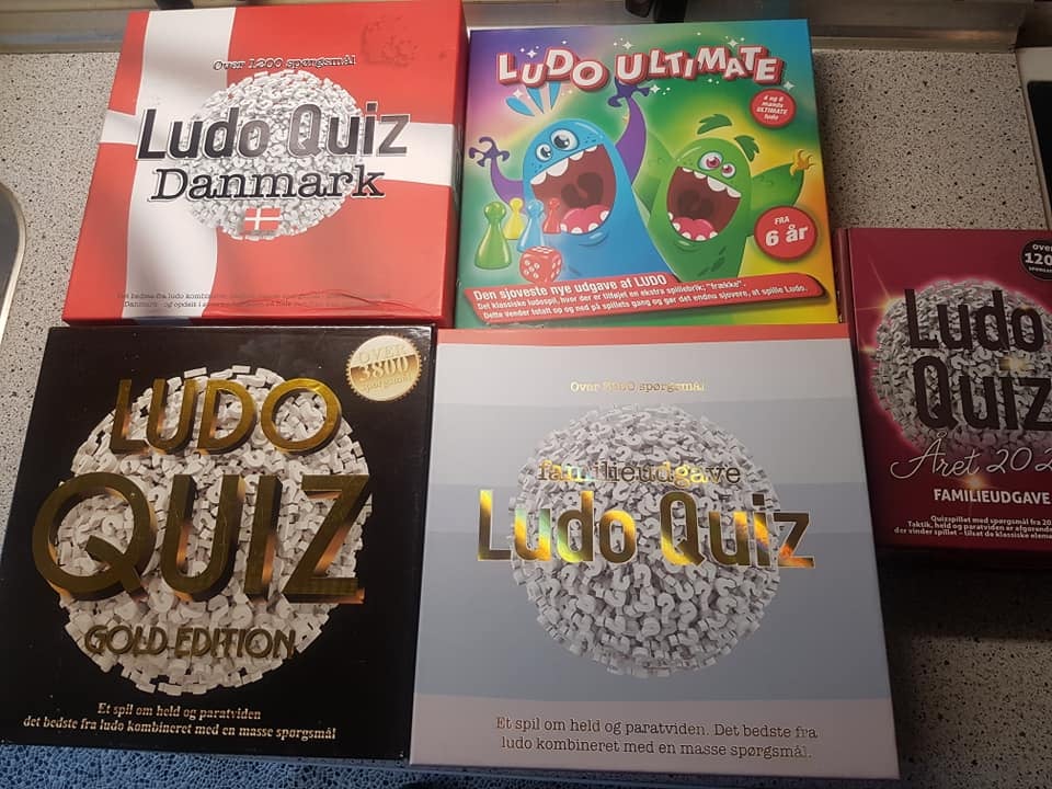 Ludo quiz spil familie udgave og andre udgaver fra, quizspil