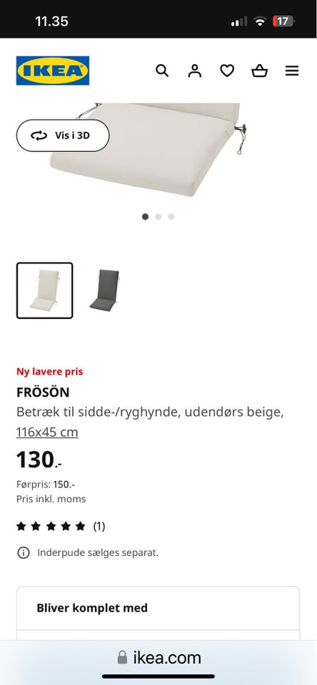 Hynder, Ikea