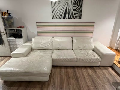 Chaiselong, læder, 3 pers. , Ilva, Super comfy sofa 
Perfekt til en teenager gaming room / loft elle