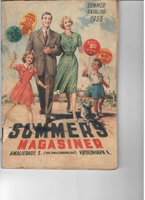Sommers Magasiner, emne: design, Gamle kataloger fra Sommers Magasiner sælges samlet.

De er fra 195