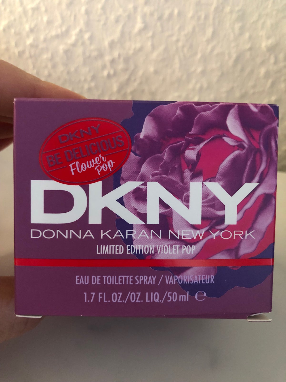 svamp Biskop Tomat Eau de Toilette, DKNY flower pop limited edition violet pop 50m ed, DKNY  Donna Karan – dba.dk – Køb og Salg af Nyt og Brugt