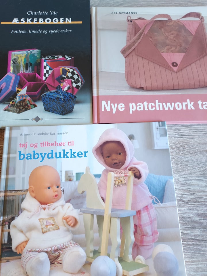 Skelne finansiel Justerbar NYE PATCHWORK TASKER, Lise Szymanski, emne: håndarbejde – dba.dk – Køb og  Salg af Nyt og Brugt