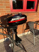 Mercury påhængsmotor, 3 hk, benzin