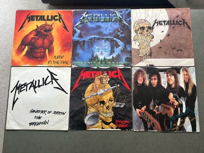 EP, Metallica, Se fotos, Metal, 6 stk. sælges samlet.