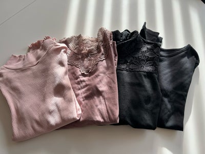 Bluse, 4 bluser, Flere, str. findes i flere str., Str 10-12 år
Kan sendes for +45kr med dao