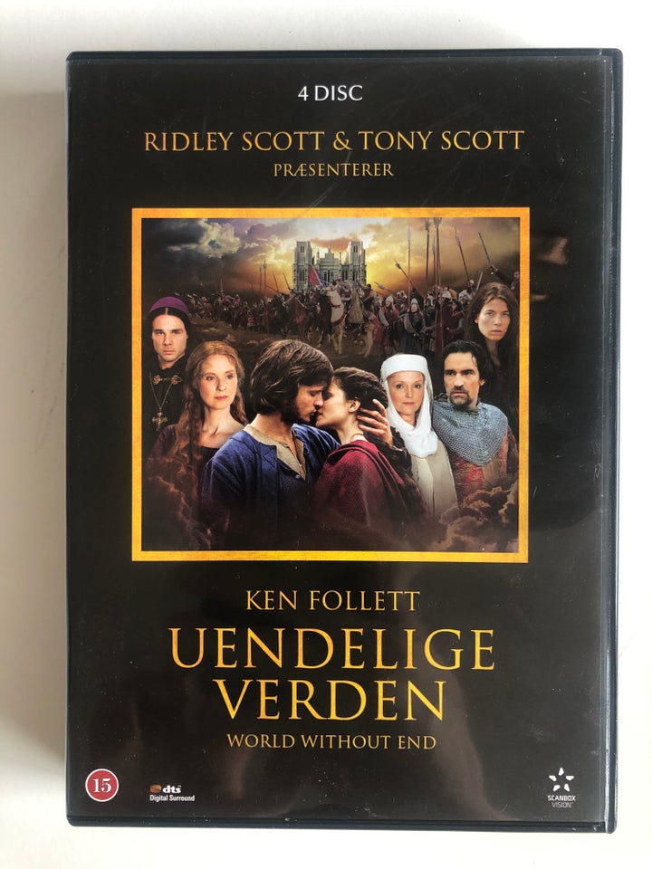 Uendelige World Without End, instruktør Ken Follett, DVD – dba.dk – Køb og Salg Nyt og Brugt