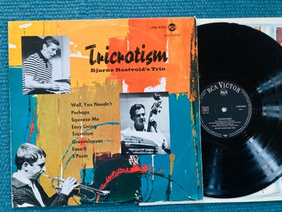 LP, Bjarne Rostvold Trio, Tricrotism, Jazz, Sjælden dansk jazz perle fra ‘63. Udgivet i Tyskland. Pg