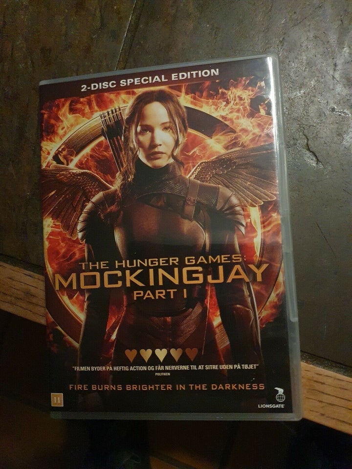 The hunger games mockingjay part 1, DVD, action