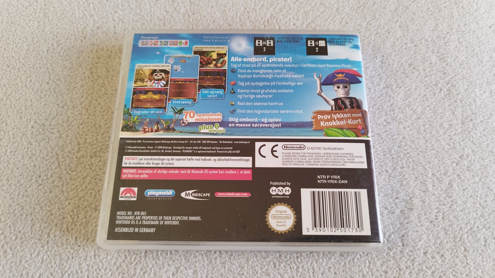 Playmobil Pirater - Nintendo DS spil, Nintendo DS