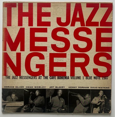 LP, The Jazz Messengers, At the Café Bohemia, vol 1, Jazz