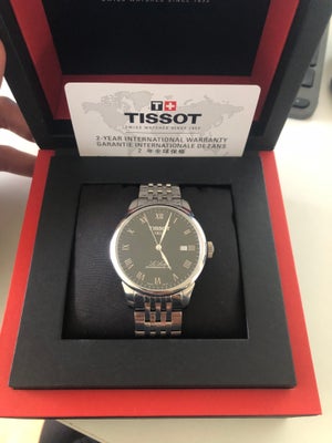 Herreur, Tissot, Tissot Le Locle Sort/Stål Ø39.3 mm
T006.407.11.053.00

Like new, purchased 27-03-20