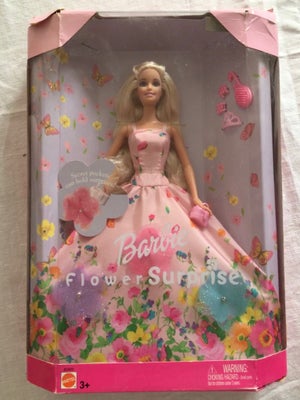 Barbie, Barbie flower surprise, Barbie flower surprise. Aldrig pakket ud af æsken, men den har fået 