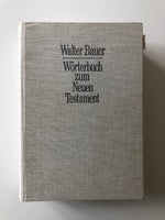 Wörterbuch , Walter Bauer