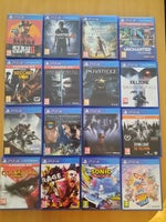 Blandet PS4 Spil, PS4, anden genre