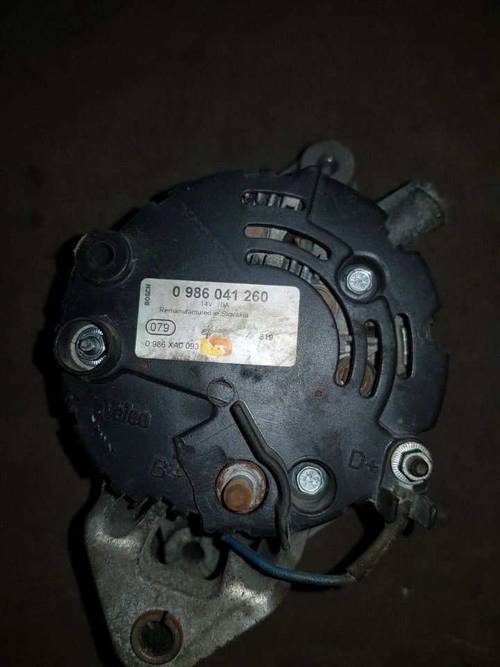 Generator, 0986041260, Opel meriva 1,6 benzin