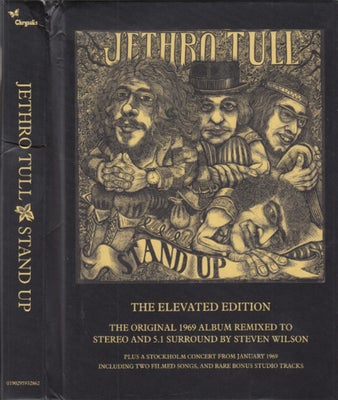 JETHRO TULL - Stand up   -  elevated edition
2 x CD + DVD
God til perfekt stand
Prisen må vi tale om