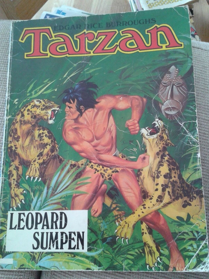 Tarzan Leopard sumpen, Tegneserie