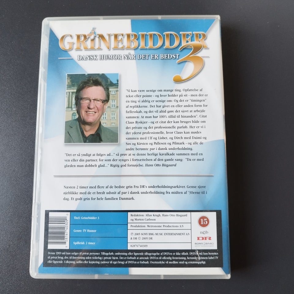 GRINEBIDDER 3, DVD, komedie