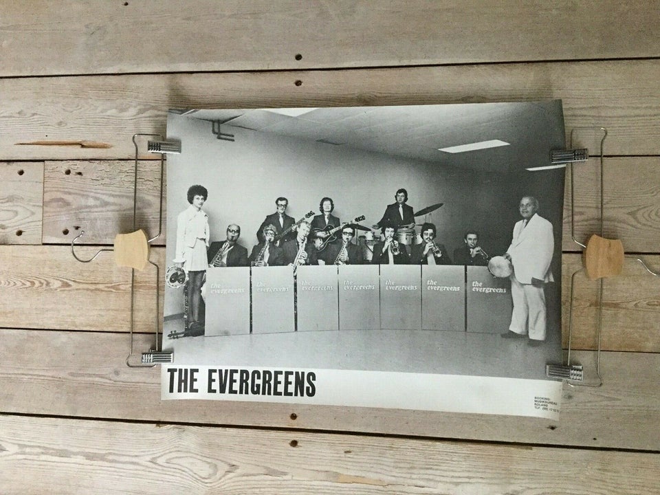 Plakat, The Evergreens, b: 59 h: 44