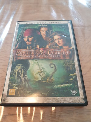 Pirates of the Caribbean Død Mands Kiste , instruktør Jerry Bruckheimer , DVD, eventyr, Sælger denne