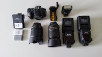 Nikon D5600 camera samt objektiver, Nikon, Nikon D5600