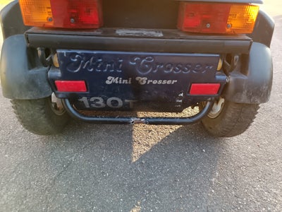 El-Scooter Minni-crosser T130, 2015, ?? km, Blå, Hey jeg sælger denne blå 3 hjulet spasser jeep.. de
