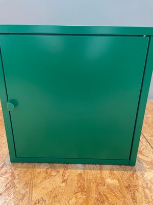 Stålskab, Ikea, b: 35 d: 35 h: 35, Super fint og meget anvendeligt metalskab fra Ikea i en flot grøn