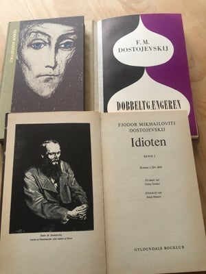 Idioten 1-2 / Dobbeltgængeren, Fjodor. Dostojevskij, genre: roman, Klassikere i fin stand. Samlet 60