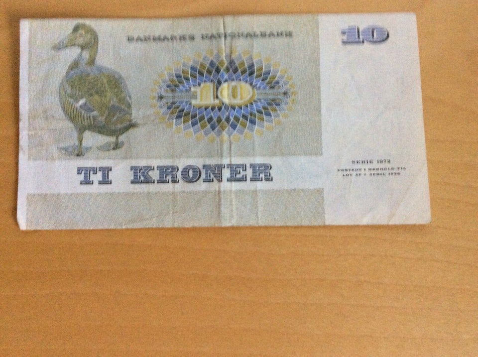 Danmark, sedler, 10