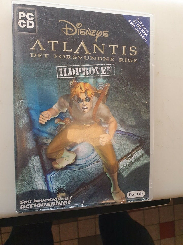 Disneys Atlantis det forsvundne rige ildprøve, til pc,