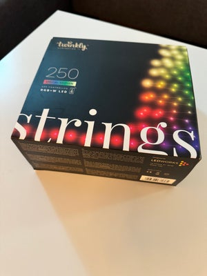 Twinkly Strings - 20 Meter (Limited edition), Halløj!

Jeg sælger denne Twinkly Strings Generation I