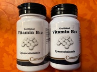 Kosttilskud, 2 stk. Camette B12 vitamin