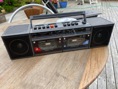 Ghettoblaster, Andet, Rimelig, Retro ghettoblaster med FM/AM dobbelt kassette