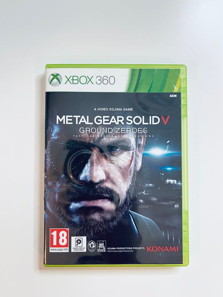 Metal Gear Solid V Ground Zeroes, Xbox 360, Xbox 360