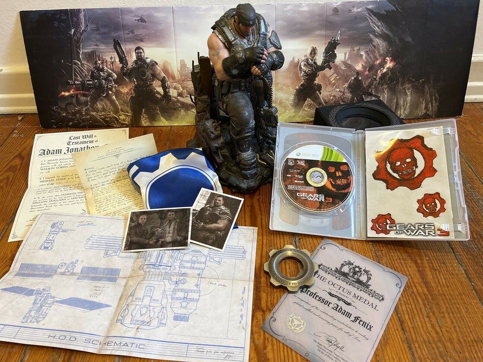 22 De Outubro De 2019 - Marcus Fênix Collectors Edition Estátua De Gears of  War 3 a Xbox 360 Jogo Exclusivo Foto de Stock Editorial - Imagem de preto,  modelo: 161786238