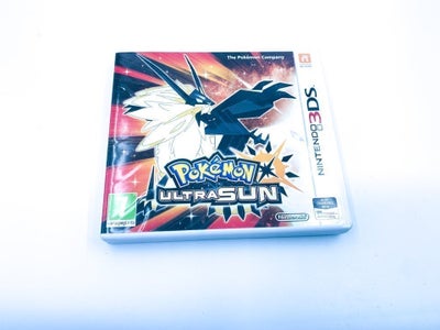 Pokemon Ultra Sun, Nintendo 3DS, Komplet med manual

Kan sendes med:
DAO for 42 kr.
GLS for 44 kr.