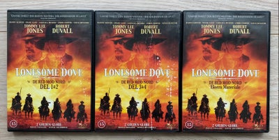 Lonesome Dove - De red mod Nord (1989) Mini Serie., instruktør Simon Wincer, DVD, western, Skiver so