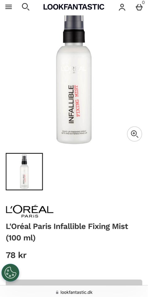 Makeup, Fixing mist, Loreal Paris