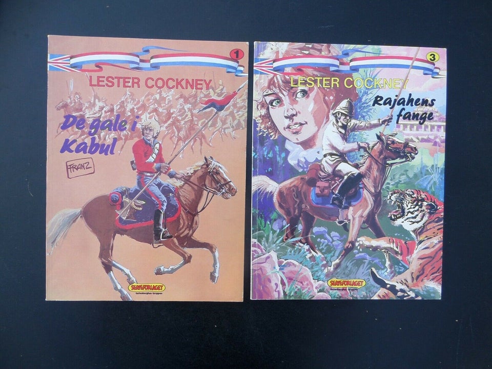 LESTER COCKNEY 1+3, Tegneserie