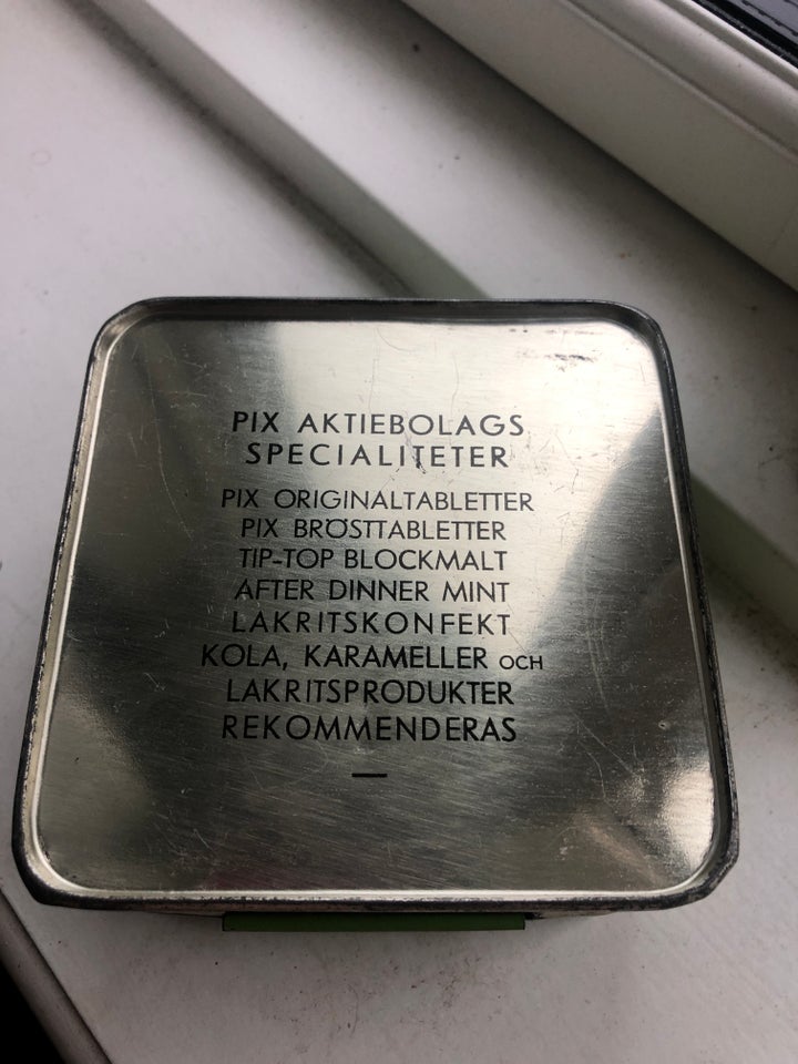 Andre samleobjekter, Opbevaringsdåse